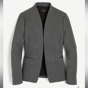 J Crew Going Out Blazer Grey 10